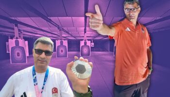 Yusuf Dikec, el tirador turco que ganó plata con una mano en el bolsillo