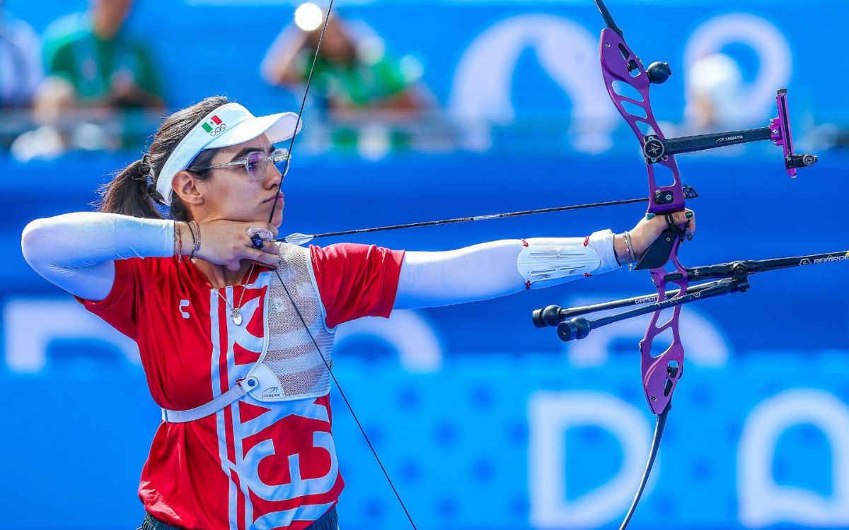 París 2024: Ana Paula Vázquez, eliminada en primera ronda de tiro con arco