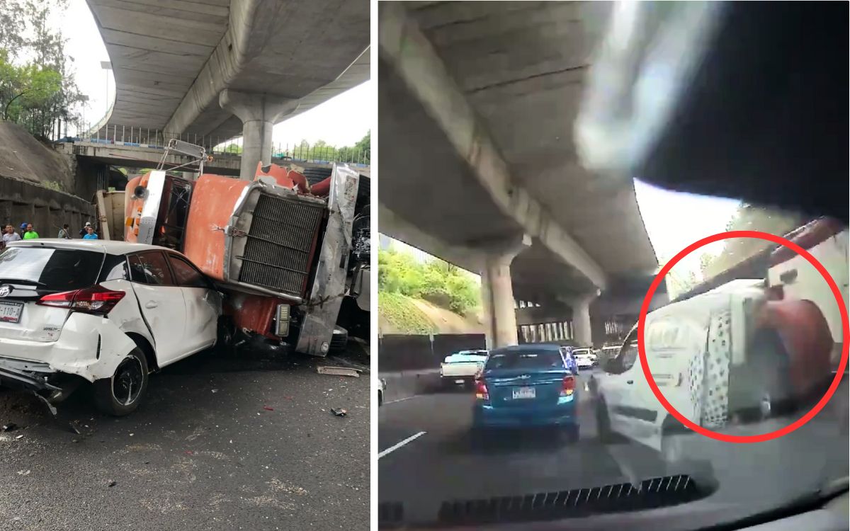 viral accidente camion choque periferico