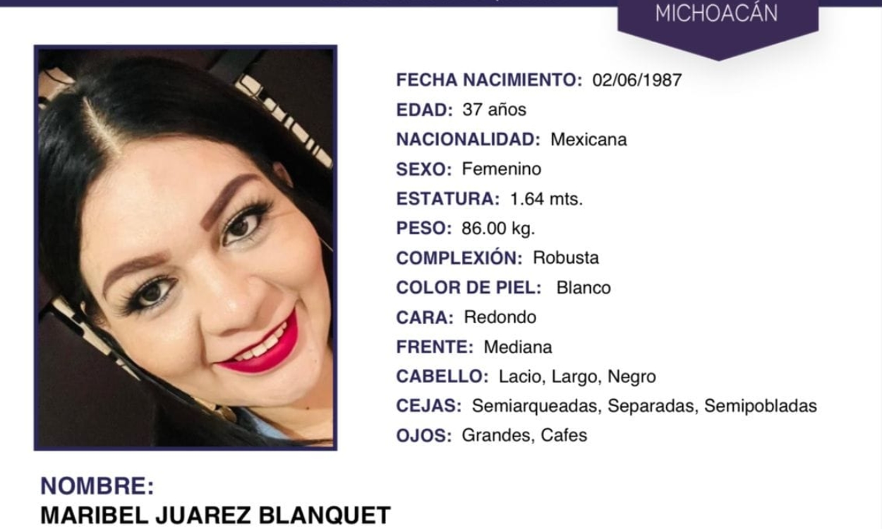 Desaparece Maribel Juárez, exalcaldesa de Angamacutiro, Michoacán