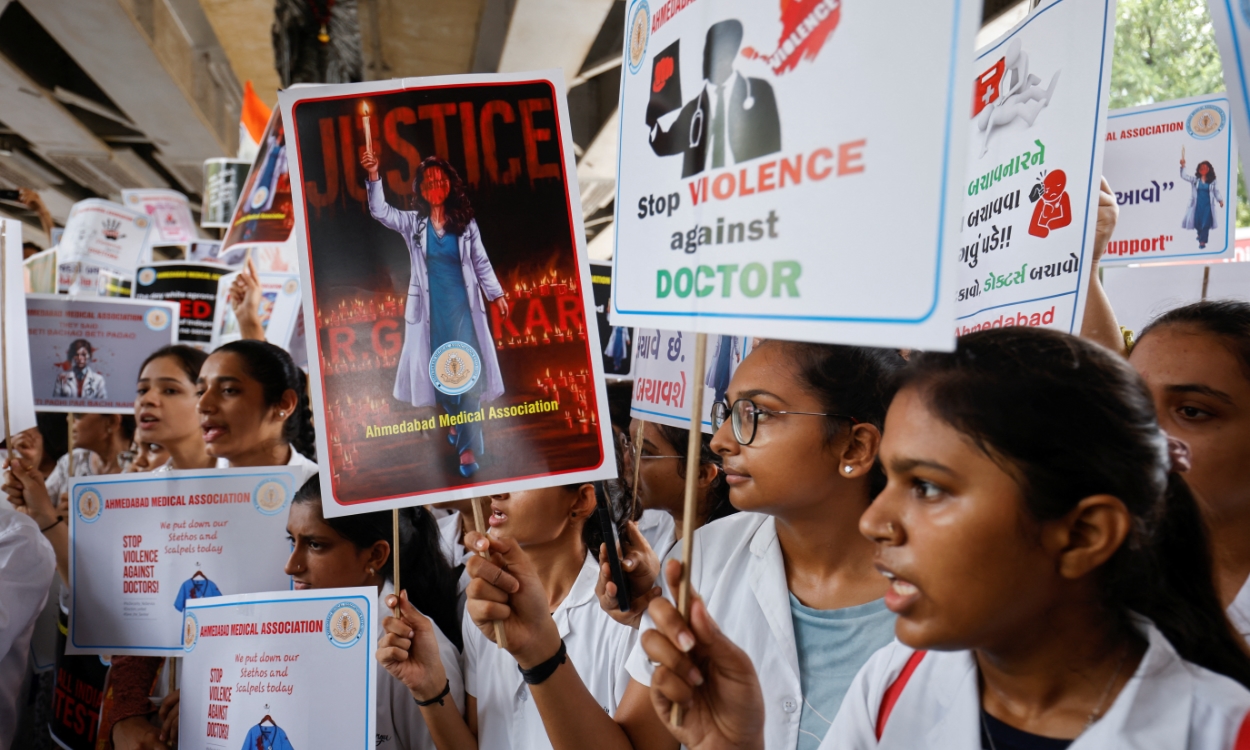 Doctors in India go on strike over rape and murder of doctor