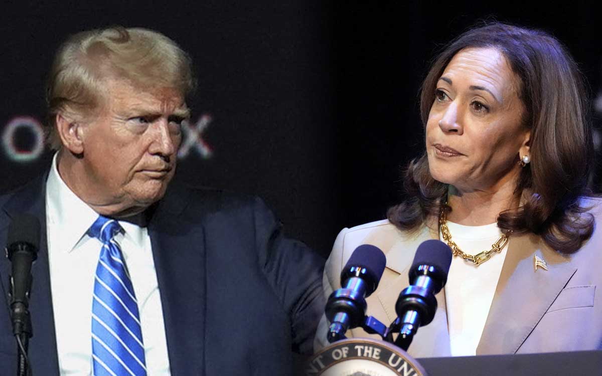 Trump pone fecha y lugar para primer debate con Kamala Harris