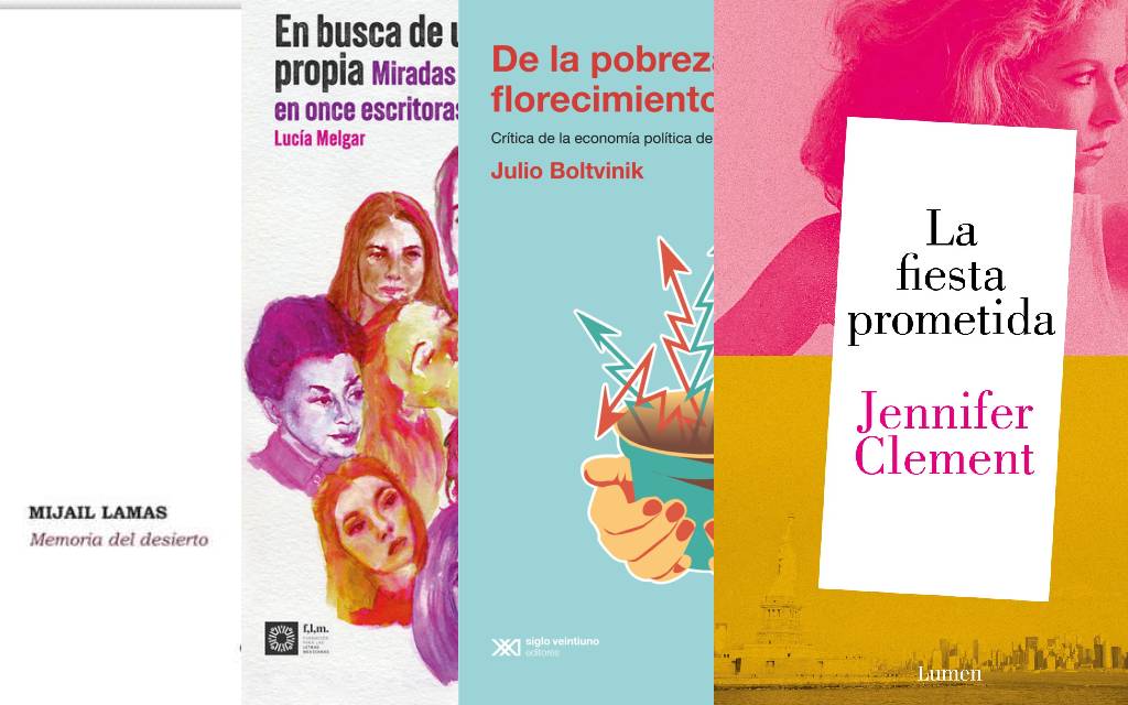Libros de la semana: Jennifer Clement, Julio Boltvinik… Libros de la semana: Jennifer Clement, Julio Boltvinik…