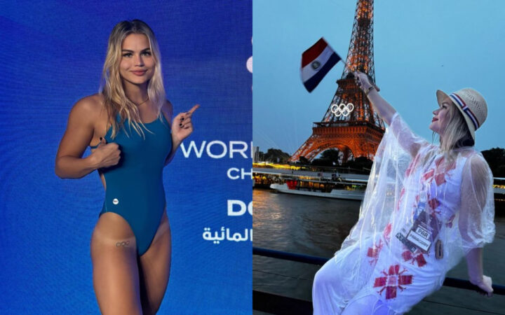 ¿Quién es Luana Alonso?, la nadadora paraguaya expulsada de la Villa Olímpica
