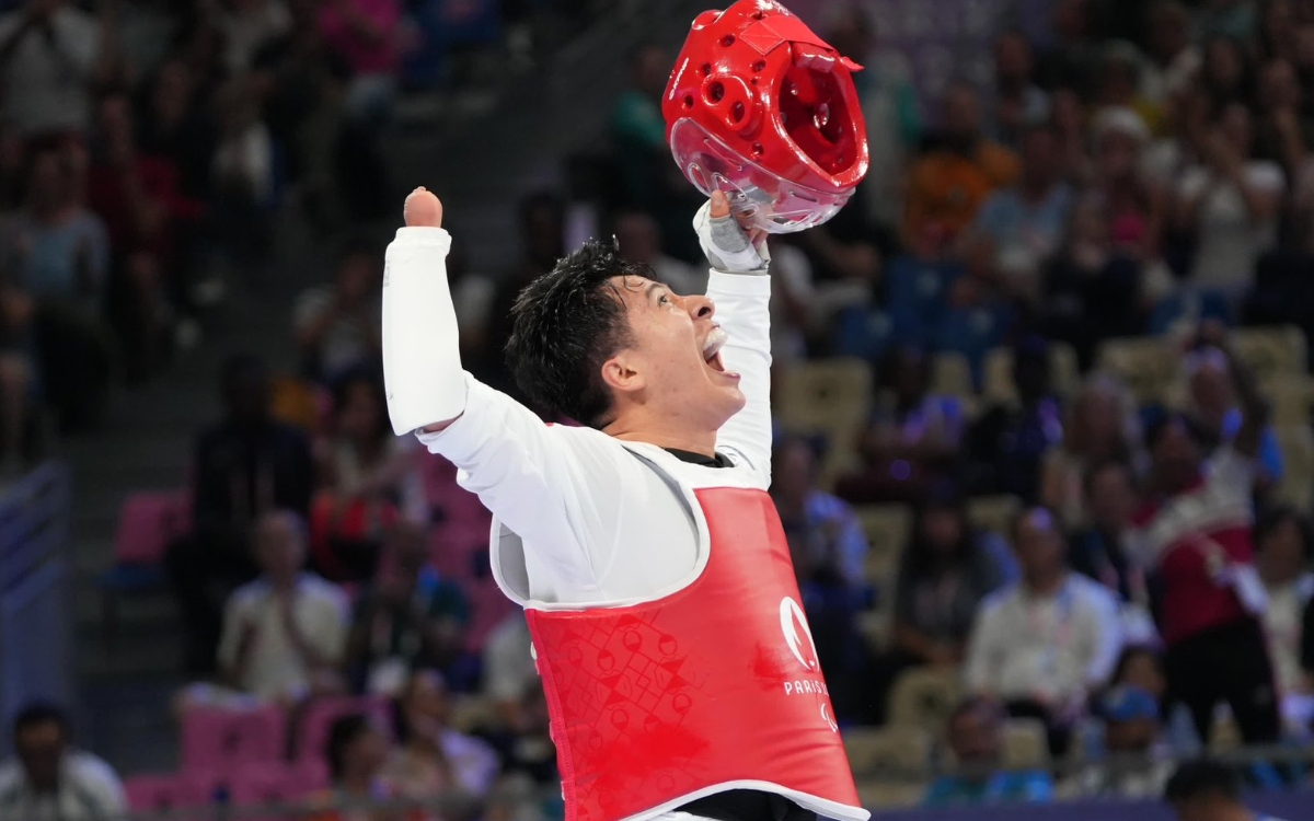 París 2024 | Luis Mario Nájera conquista la plata en el Para Taekwondo París 2024 | Luis Mario Nájera conquista la plata en el Para Taekwondo