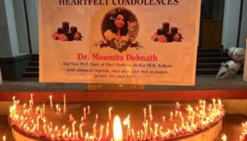 Miles protestan por el asesinato y violación de una médica en India