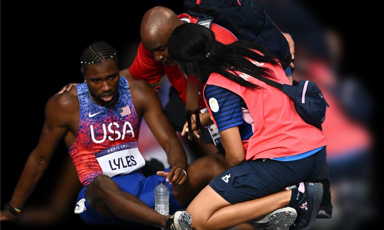 Noah Lyles corrió con Covid la final de los 200 metros y ganó bronce