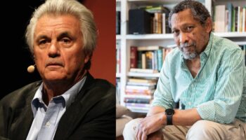 John Irving y Percival Everett en el Festival de Escritores y Literatura en San Miguel de Allende