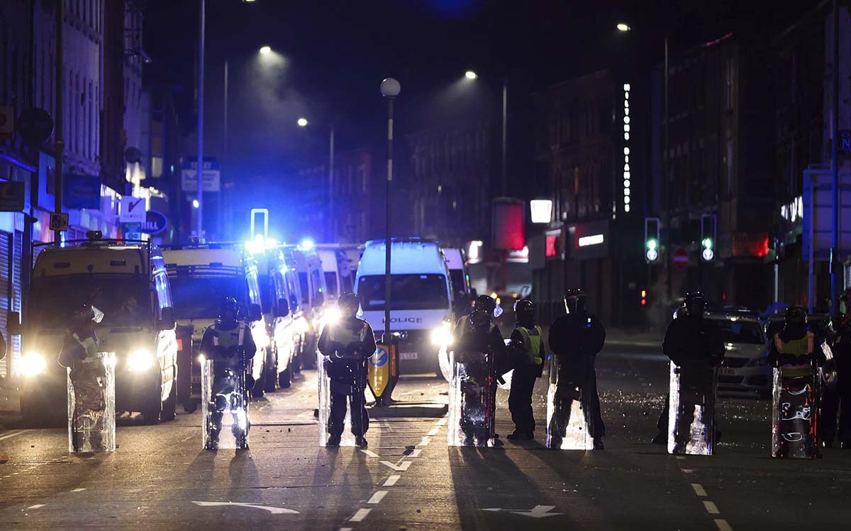 More than 90 people arrested over far-right violence in UK cities