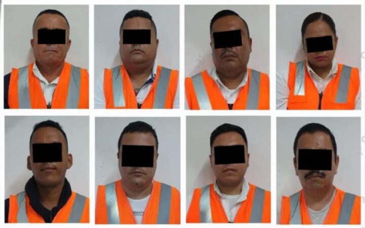 Arrestan a 8 policías municipales en Colima por vínculos con el CJNG