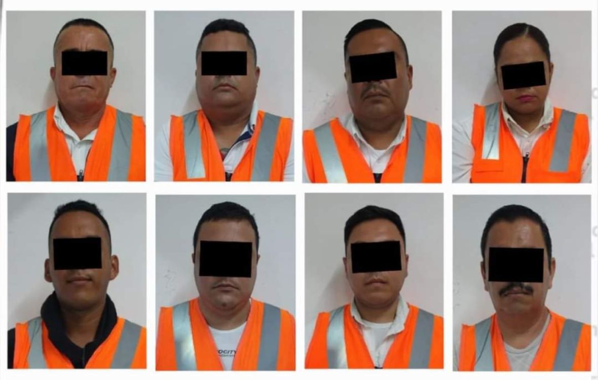 Ocho policías municipales en Colima fueron arrestados por sus presuntas conexiones con el CJNG.