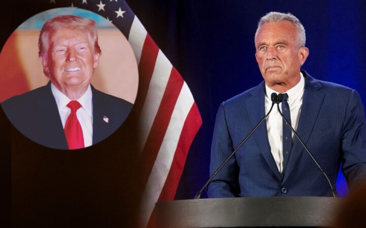 Robert F. Kennedy Jr. apoya a Trump tras suspender su campaña a la presidencia Robert F. Kennedy Jr. apoya a Trump tras suspender su campaña a la presidencia