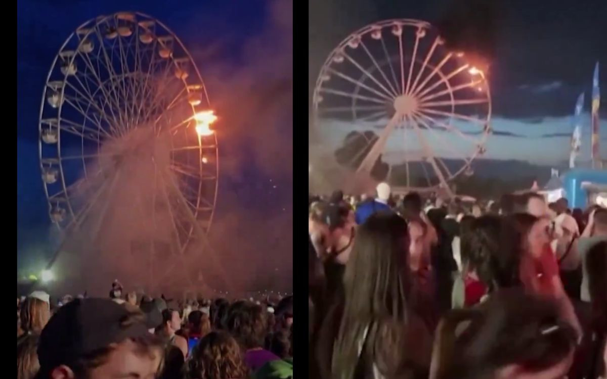 65 injured in fire on Ferris wheel at German festival
