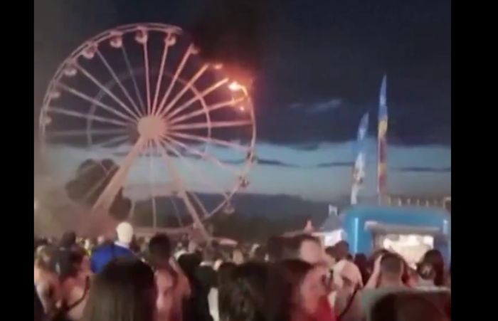 65 injured in fire on Ferris wheel at German festival
