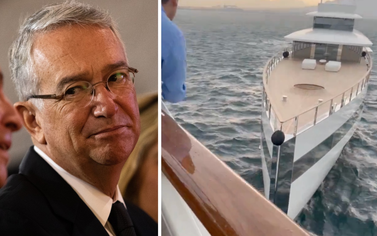 Salinas Plego in Naples collided with Steve Jobs’ yacht! | Video