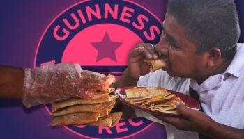 Tlaxcala busca romper Récord Guinness con tacos de canasta en el Ángel de la Independencia