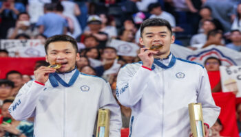 París 2024: Ganan taiwaneses un oro geopolítico en bádminton