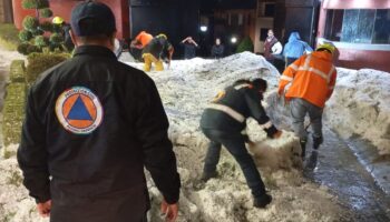 Videos | Fuerte granizada azota la Álvaro Obregón