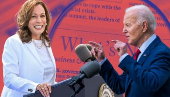 Harris con estrecha ventaja sobre Trump, según sondeo del WSJ