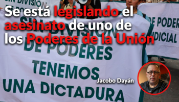 El Poder Judicial se legitima por la ley, no por el voto popular: Jacobo Dayán