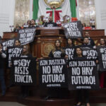 El Congreso de la Ciudad de México aprobó la Reforma al Poder Judicial, en medio de protestas de la oposición.( FOTO: ANDREA MURCIA /CUARTOSCURO.COM)