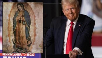 Donald Trump publica imagen de la Virgen de Guadalupe y le desea 'Feliz Cumpleaños'