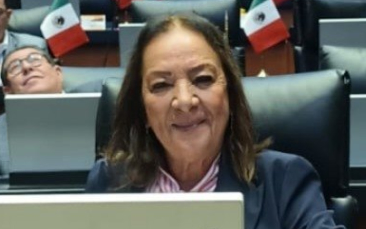 Senadora morenista resultó lesionada por petardos arrojados en el Senado Senadora morenista resultó lesionada por petardos arrojados en el Senado