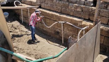 El INAH localiza vestigios arquitectónicos de la antigua muralla del puerto de Veracruz