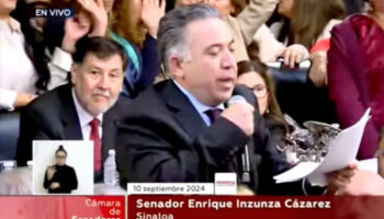 Oposición toma la tribuna, Noroña acusa sabotaje y exige respeto