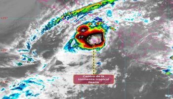 Tormenta Ileana llega con lluvias de muy fuertes a intensas con posibilidad de granizo: SMN