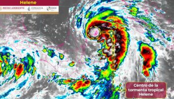 'Helene' podría intensificarse a huracán; PC llama a la población a resguardarse