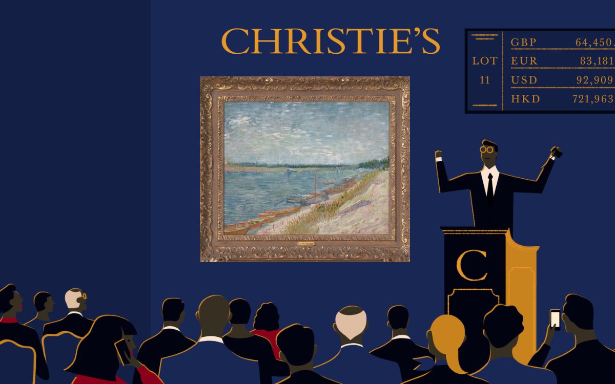 Subastan 'Barcos amarrados' de Van Gogh por 27,6 mdd Subastan 'Barcos amarrados' de Van Gogh por 27,6 mdd