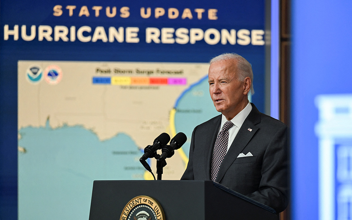 Biden will travel to Florida to assess damage from Hurricane Milton