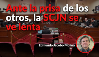 La SCJN se está tomando demasiado tiempo para resolver impugnaciones contra reforma judicial: Edmundo Jacobo Molina