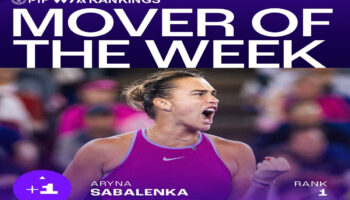 Aryna Sabalenka regresa al primer lugar de la clasificación WTA | Ranking