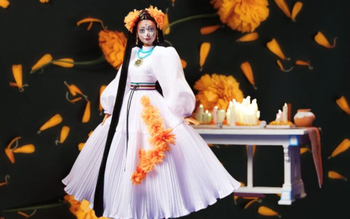 Así luce la edición especial de barbie de Día de Muertos diseñada por un mexicano
