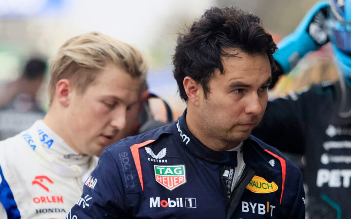 Checo Pérez aconseja a Lawson ser más humilde tras incidente en Gran Premio de México Checo Pérez aconseja a Lawson ser más humilde tras incidente en Gran Premio de México