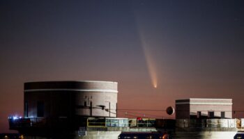 Así se vio el 'Cometa del Siglo' | Fotos