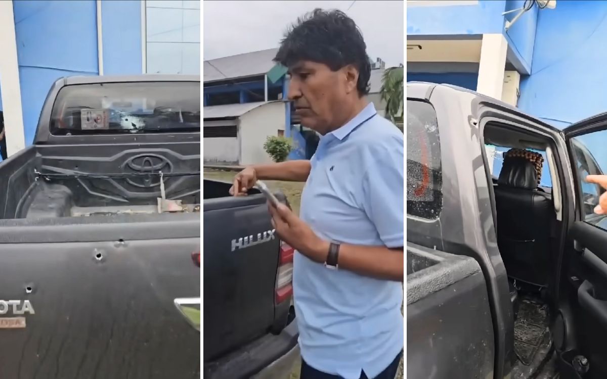 Evo Morales remembers the bullets that hit his truck | Video