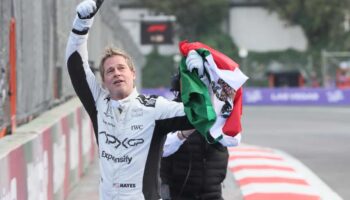 Fotos y videos | Brad Pitt conquista el GP de México 2024