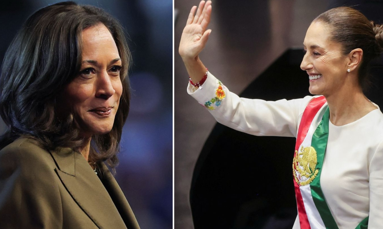 Kamala Harris congratulates Claudia Sheinbaum on historic inauguration
