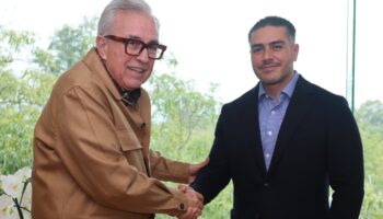 Rocha Moya se reúne con García Harfuch; Gabinete de Seguridad podría sesionar en Sinaloa