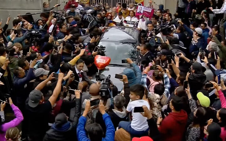 Video | Así se trasladó Sheinbaum para recibir la Banda Presidencial Video | Así se trasladó Sheinbaum para recibir la Banda Presidencial