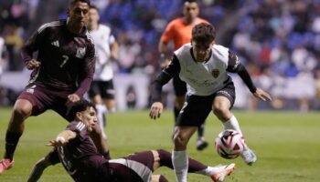 Selección Mexicana iguala con Valencia en el Estadio Cuauhtémoc