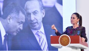 Sheinbaum se lanza contra Calderón: 'Es muy cínico, debería pedir perdón'