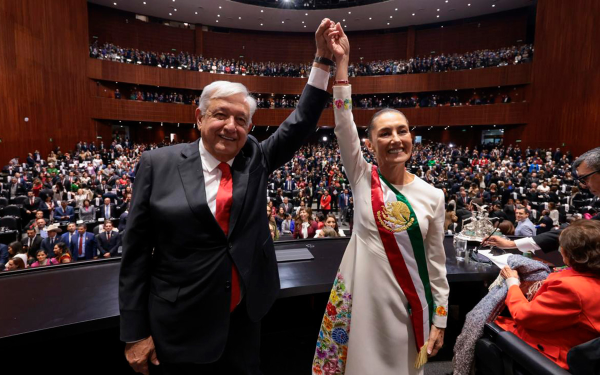 Fotos Así se vivió la toma de protesta de Claudia Sheinbaum