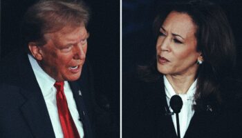 Harris y Trump empatan en los estados indecisos de EU en sondeo del WSJ