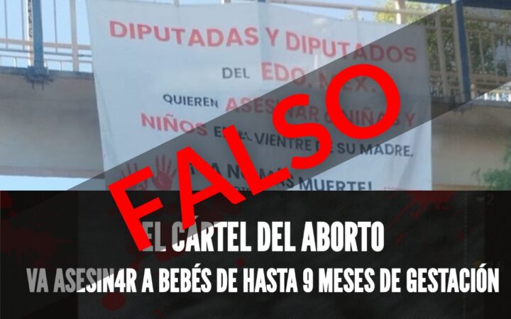 Es falso que Congresos estatales legalicen el 'asesinato de bebés hasta los 9 meses' Es falso que Congresos estatales legalicen el 'asesinato de bebés hasta los 9 meses'