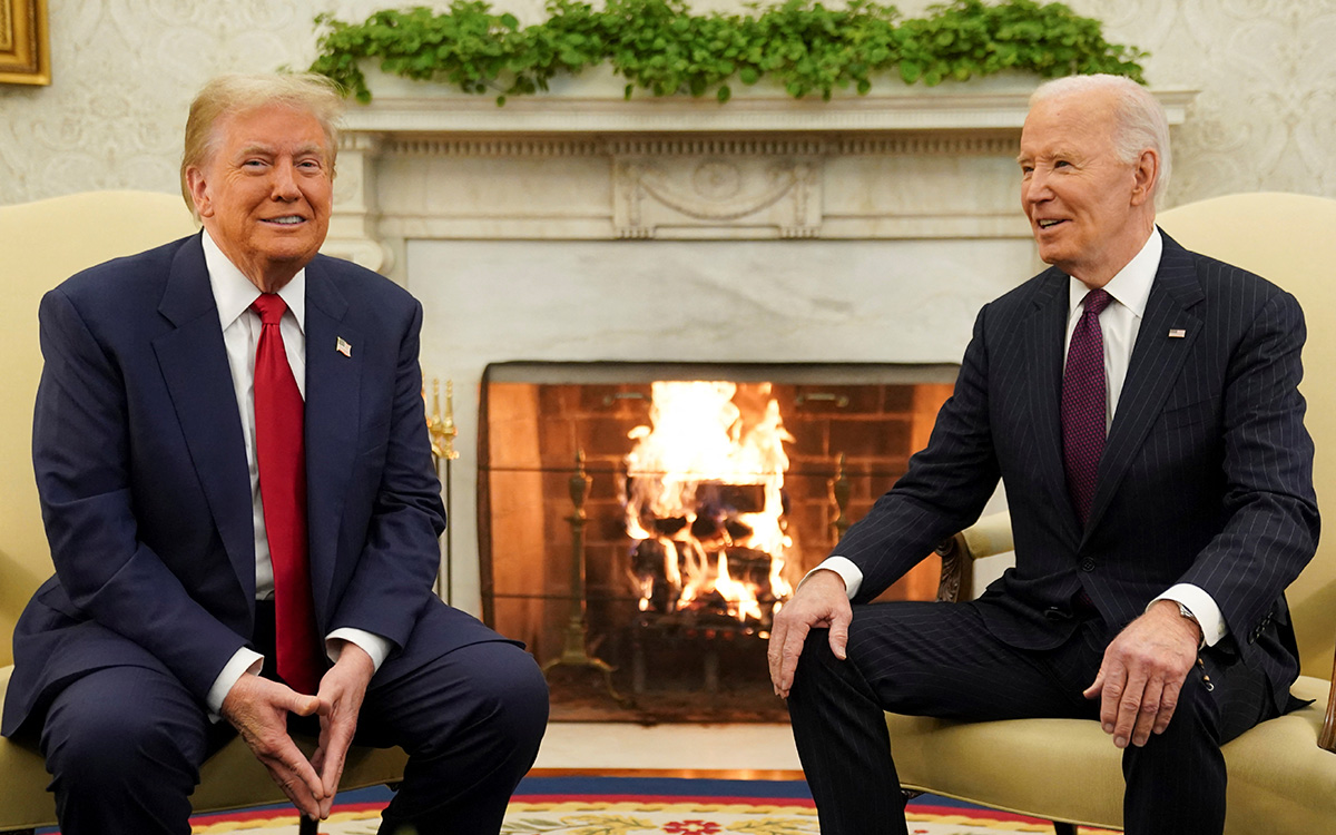 The transition begins in the US; Biden and Trump meeting at the White House