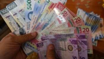 Peso mexicano repunta tras dos sesiones continuas de pérdidas